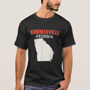 Summerville Georgia USA State America Travel Georg T-Shirt