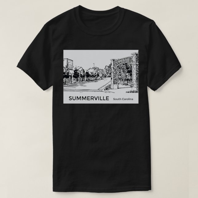 Summerville South olina T-Shirt (Design Front)