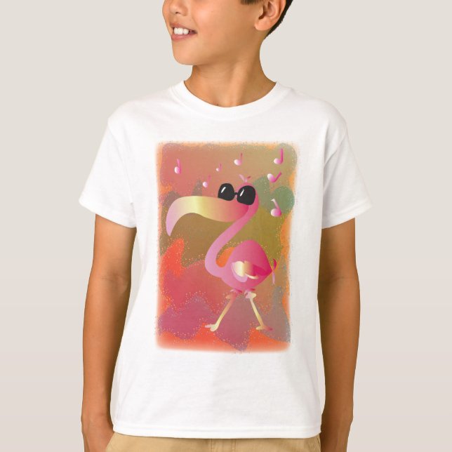 summerwaves-flamingo T-Shirt (Front)