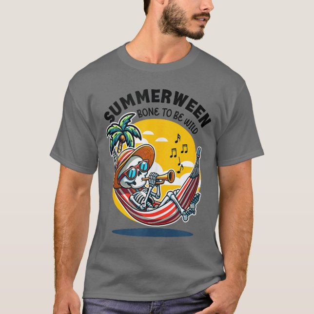 Summerween Bone to Be Wild Skeleton Tank Top 1 (Front)