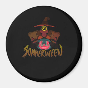 Summerween Classic Funny Magnet
