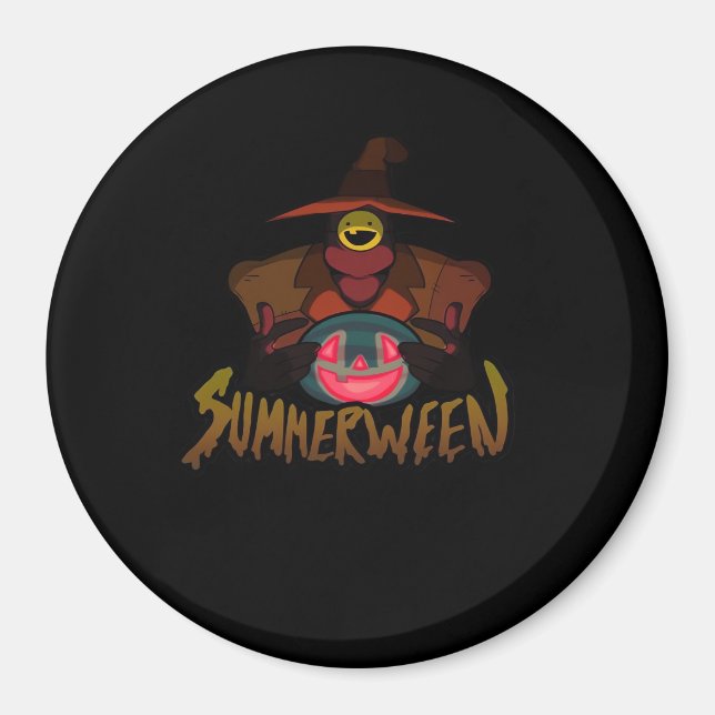 Summerween Classic Funny Magnet (Front)