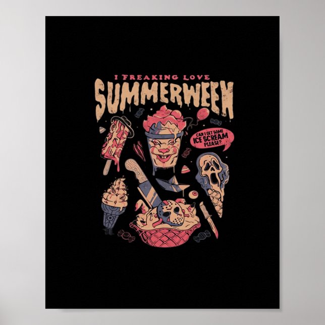 Summerween Classic Meme Poster (Front)