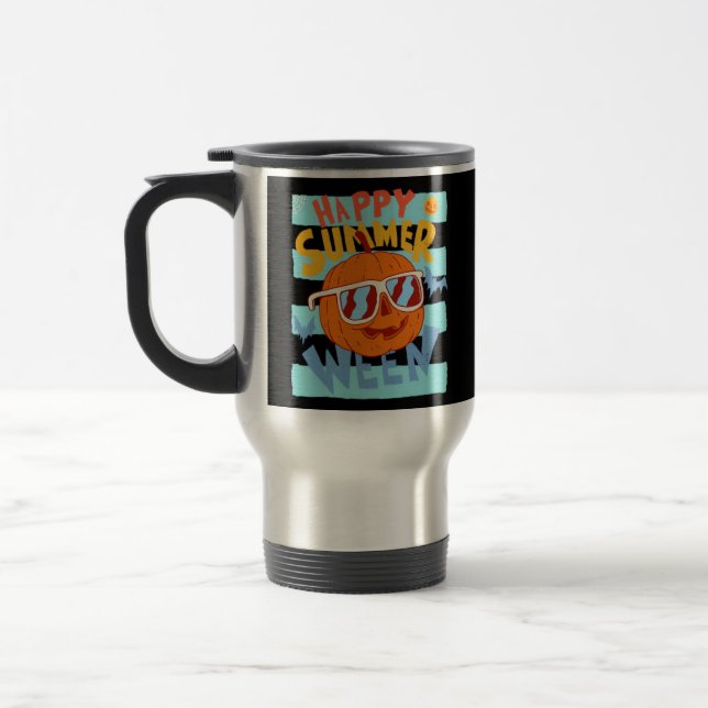 Summerween Cute Travel Mug (Left)