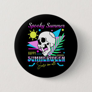 Summerween Funny 6 Cm Round Badge