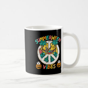 Summerween Skeleton Chill Out At The Beach With Su Coffee Mug