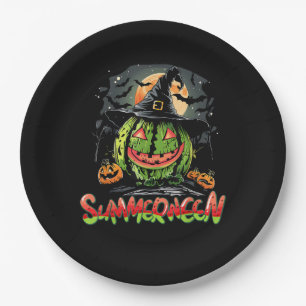 Summerween Vibes Sweet IceCream Watermelon Summer Paper Plate