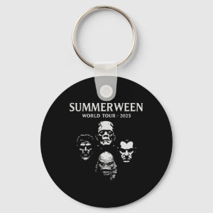 Summerween World Tour 2025 Monsters Halloween Fun Key Ring