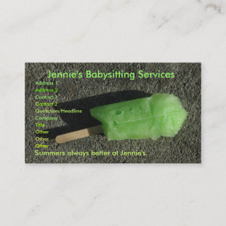 Summery Business Card