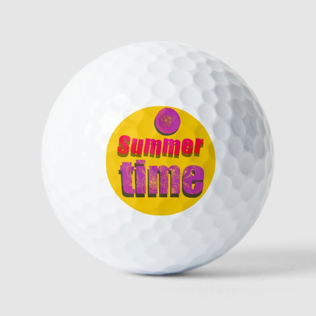Summery golf ball (Front)