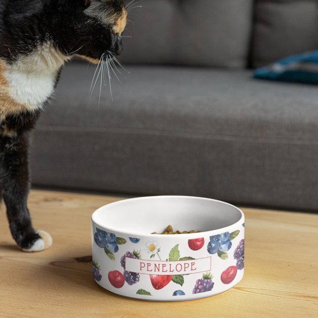 Summery Sweet Berry Pattern | Monogram (Creator Uploaded)