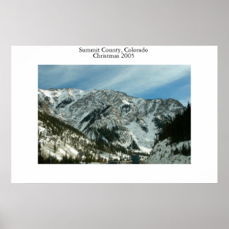 summit county colorado poster