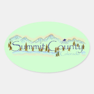 Summit County Colorado sticker