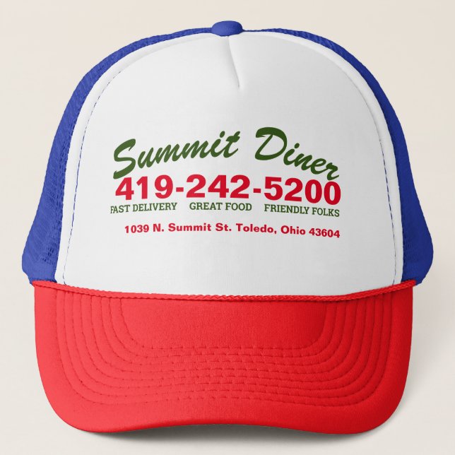 Summit Diner Ball Cap (Front)