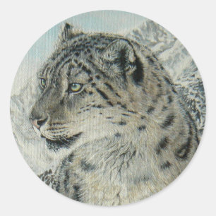 Summit King Snow Leopard sticker