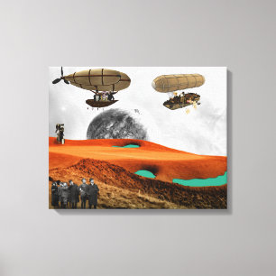 Summit meeting canvas print