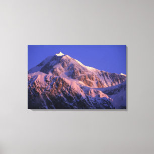 Summit of Denali Peak Mt. McKinley) at Canvas Print