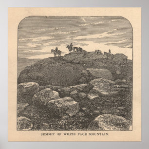 Summit of White Face Mountain Poster
