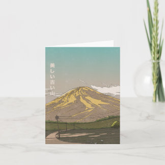 Summit, slopes, ridges, gradient, tranquillity, pa holiday card