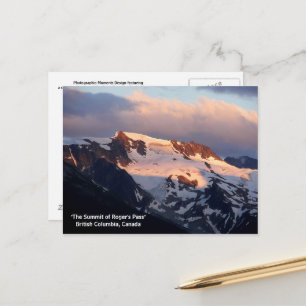 Summit Sunset Postcard