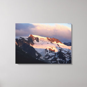 Summit Sunset Stretch Canvas Print