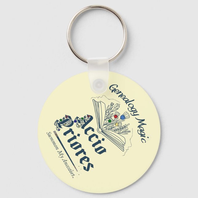 Summon My Ancestors Magic Key Ring (Front)