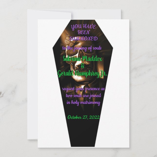 Summoned Invitation (Front)