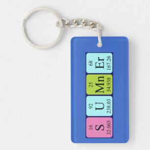 Sumner periodic table name keyring