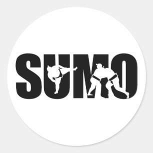 Sumo Classic Round Sticker