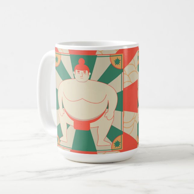 Sumo Coffee Mug (Front Left)