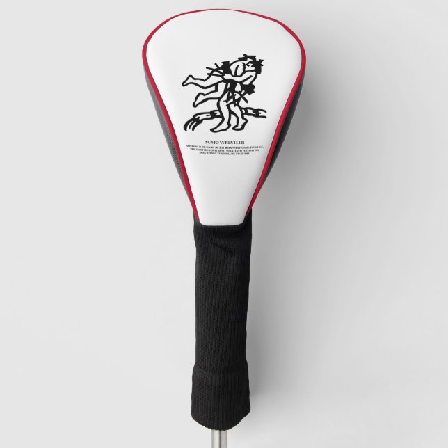 Sumo Golf Head Cover (Front)