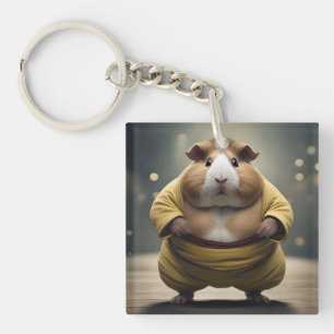 Sumo Guinea Pig, Key Ring