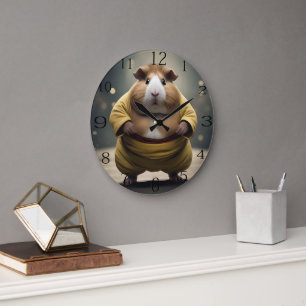 Sumo Guinea Pig, Large Clock