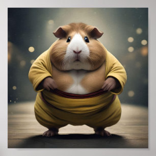 Sumo Guinea Pig,  Poster