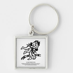 Sumo Key Ring