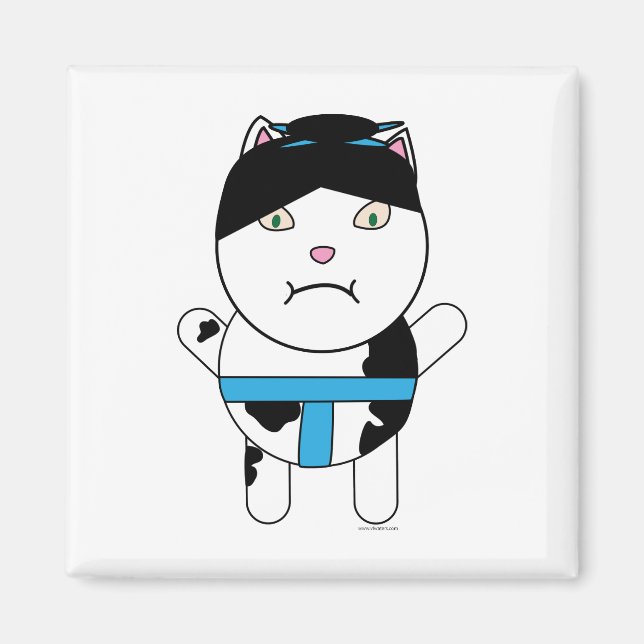 Sumo Kitty Magnet (Front)