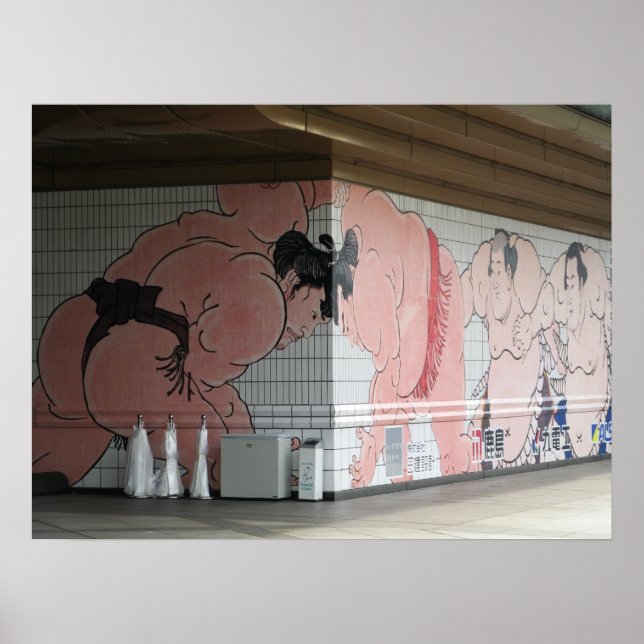 Sumo Mural Wall Art (Front)