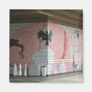Sumo Mural Wall Art Magnet