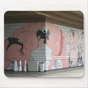 Sumo Mural Wall Art Mouse Mat
