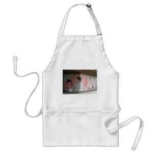 Sumo Mural Wall Art Standard Apron