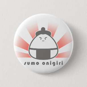 Sumo Onigiri 6 Cm Round Badge