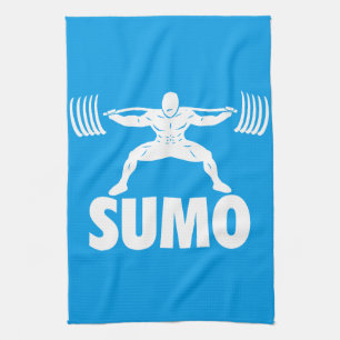 SUMO SQUAT - Powerlifting Motivational Tea Towel