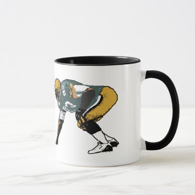 Sumo vs. Football Mug (Right)