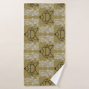 Sumo Wrestler Bath Towel