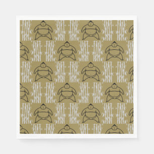Sumo Wrestler Napkin