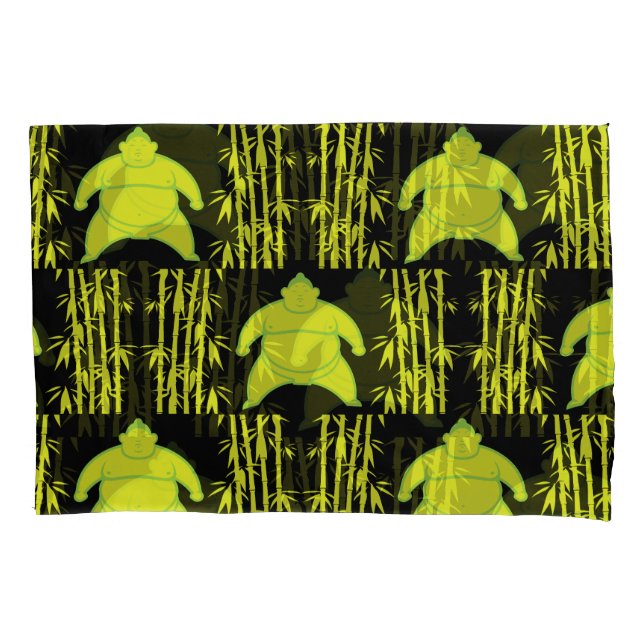 Sumo Wrestler Pillowcase (Front)