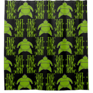 Sumo Wrestler Shower Curtain