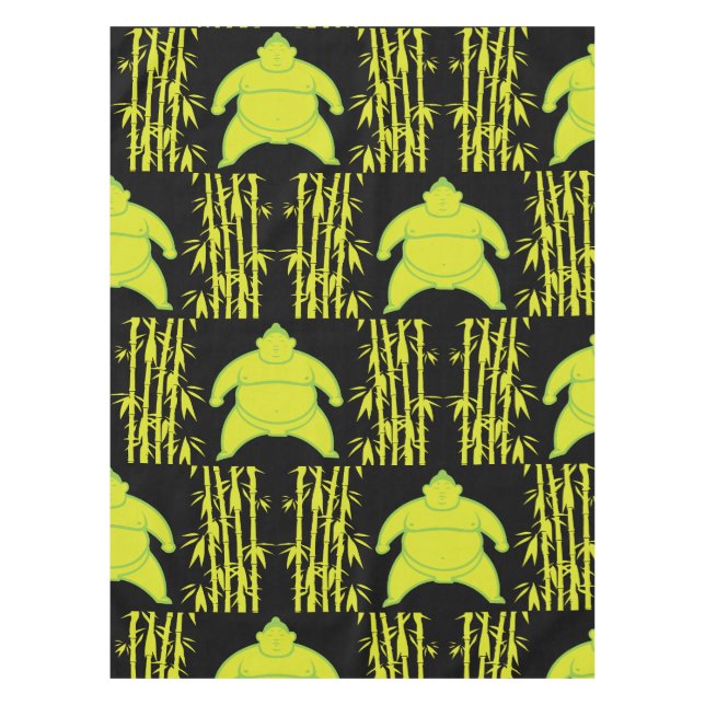 Sumo Wrestler Tablecloth (Front)