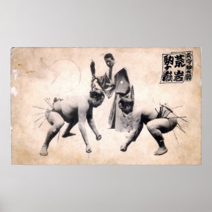 Sumo Wrestlers Poster
