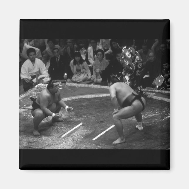 SUMO Wrestling Magnet (Front)